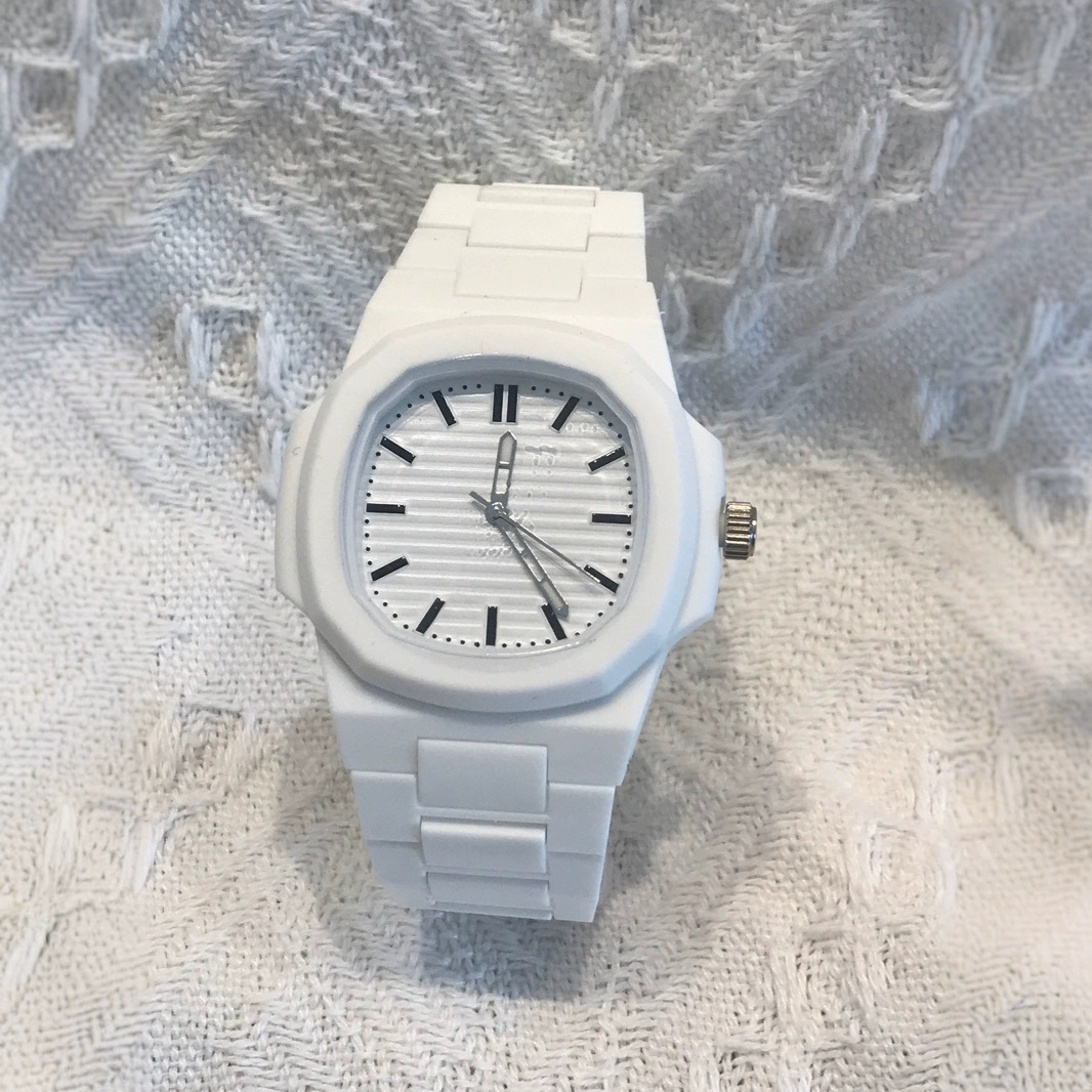 2024Ap Nautilus Women's Creative Fashion Sports Casual Watch Environmentally Friendly Plastic Set Student Couple Watch