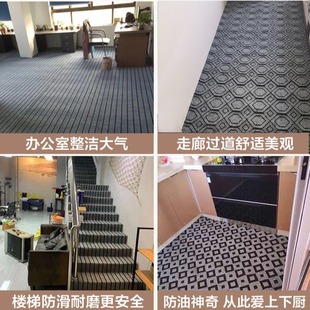 Commercial Office Fully Covered Cuttable Photo-Taking Full Roll Large-Area Carpet Home Indoor Cement Floor Straight Carpet