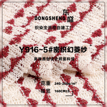 密织幻菱纱 260g特种纤维混纺双面透气针织面料 秋冬时装休闲服布