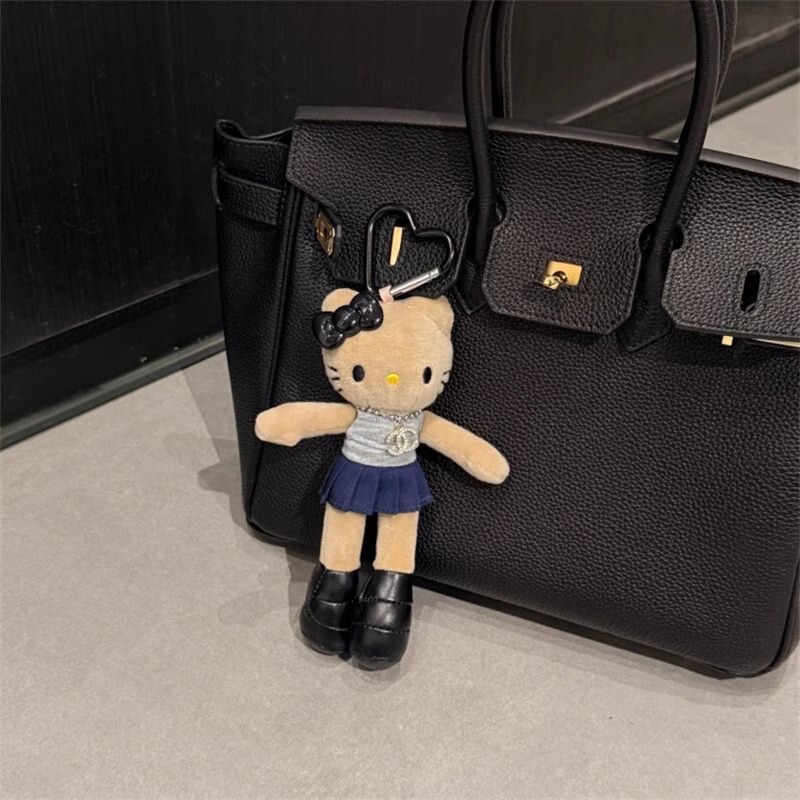 新しいかわいい長い脚ぬいぐるみペンダントスカートドレスアップベビー服インスタイル人形ペンダントバックパックキーホルダーバッグペンダント|undefined