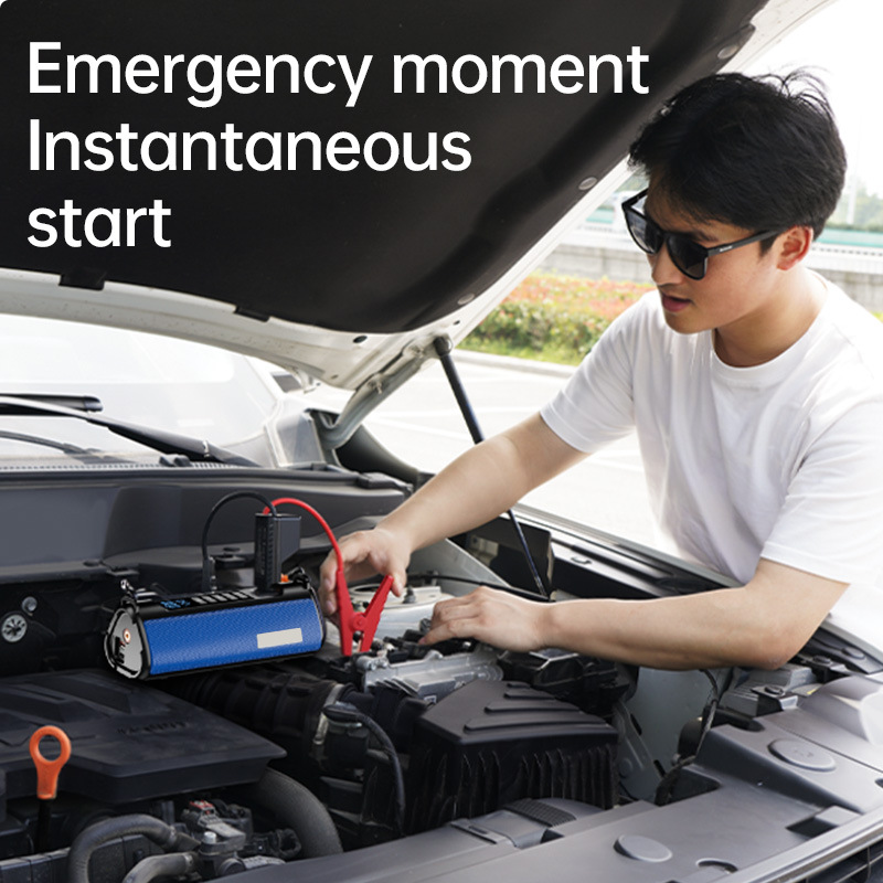 [Ts03] Cross-Border Car Emergency Starting Power Supply and Air Pump All-In-One Jump Starter Multifunctional Portable Battery Booster