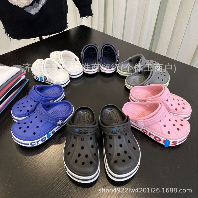 Cross-border foreign trade new cross Baotou casual EVA hole shoes Beiya hole shoes 205089