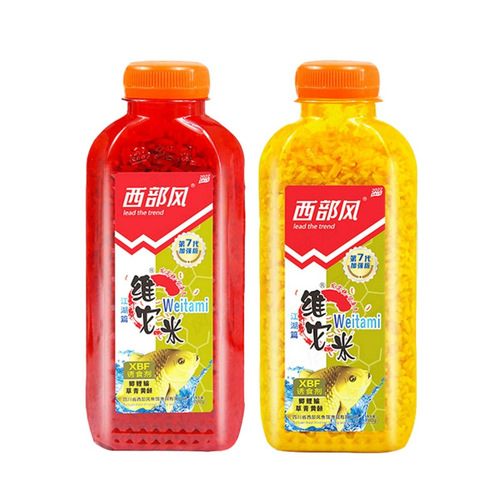 Western-style new Vitasource wild fishing for crucian carp and grass carp, old jar fermented base plug, medicated rice, bait additive, scatter bomb.
