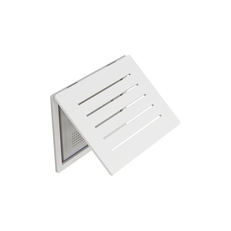 Nueva caja de medidores multimedia caja de corriente débil cubre la sala de estar caja de distribución de interruptores eléctricos caja de cable de red pintura libre de perforación
