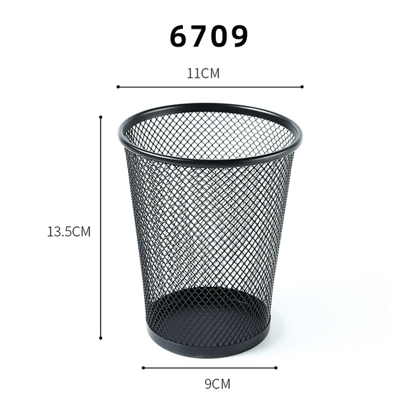 6709 large cylindrical pen holder black