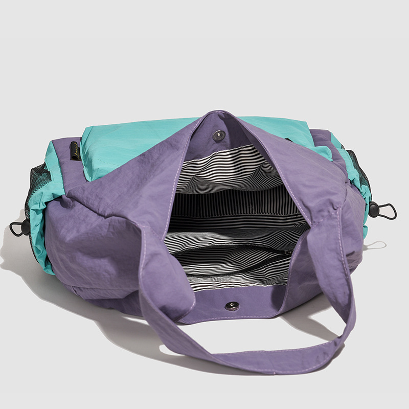 2026 Spring New Tote Bag High-End Commuter Contrast Color Fashion Casual Shoulder Bag For Women Large Capacity Custom - Thumbnail 4