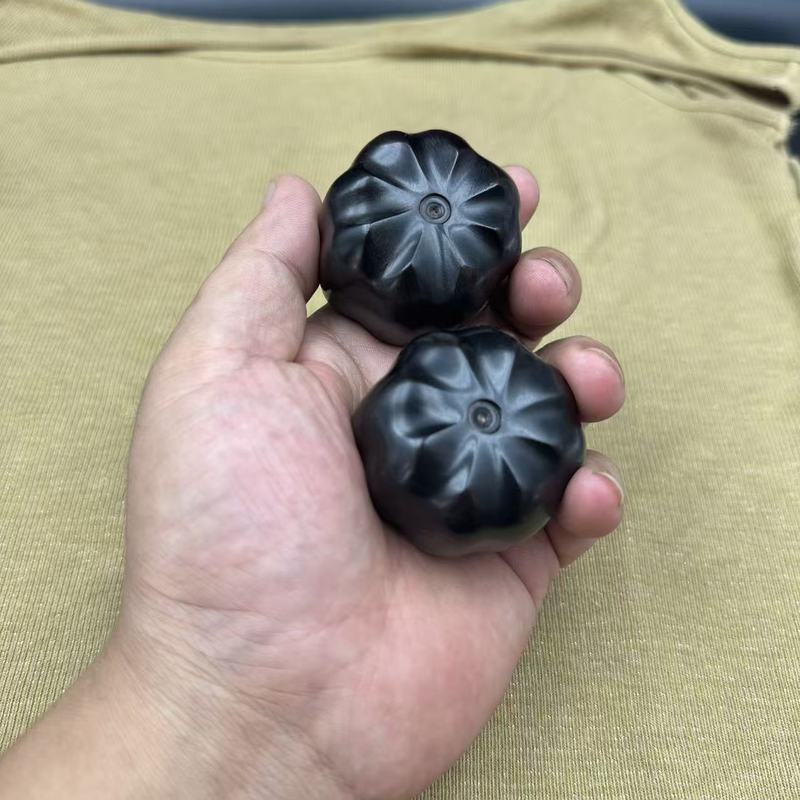 批发花梨木手球保健球檀木文玩手球木质把件南瓜球海柳手掌健身球|undefined