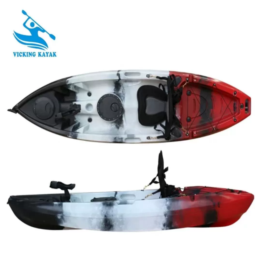 Фабричные продажи одиночной каяк youth boat rotomold canoe leisure scenic spot импортированный походный спорт