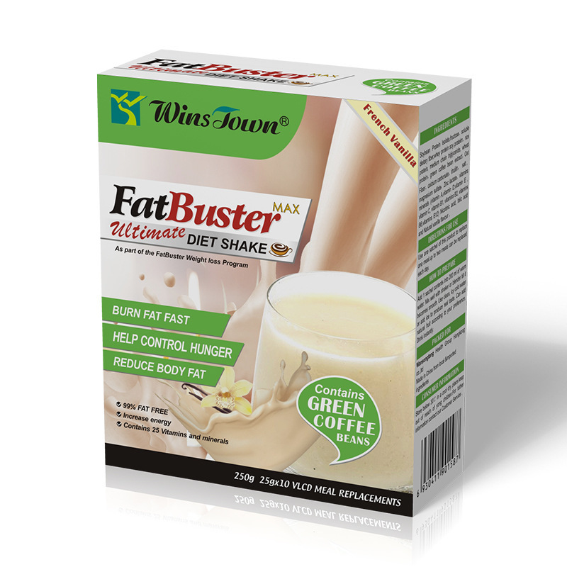 Wins town Fat blaster ultimate lose weight meal replacement milkshake nutrition satiety