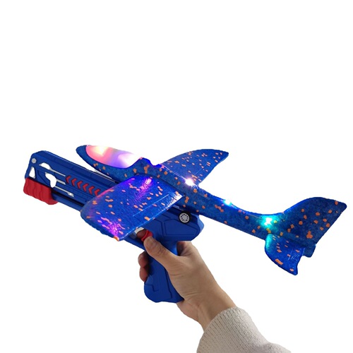 Amazon Bubble Shooter Rocket Launcher Gun Launcher Handheld Flying Shooter Light-Up Outdoor Cross-border Toy Gun