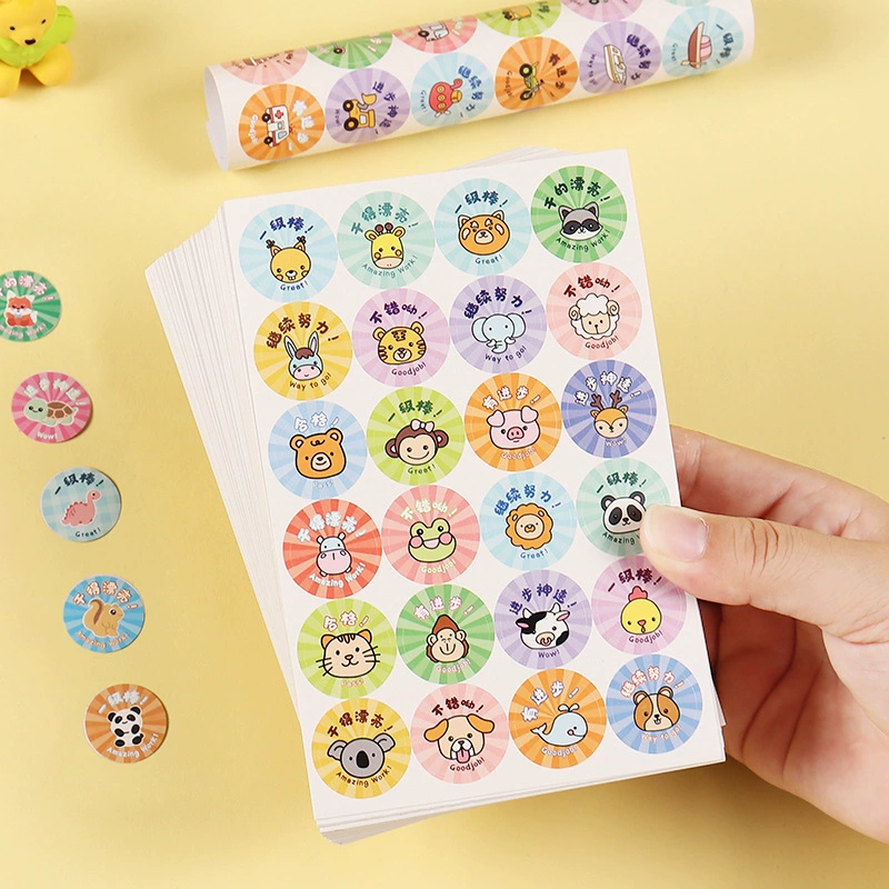 Креативный мультфильм милые наклейки для учащихся начальной школы