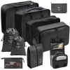 Cosmetic bag, black set