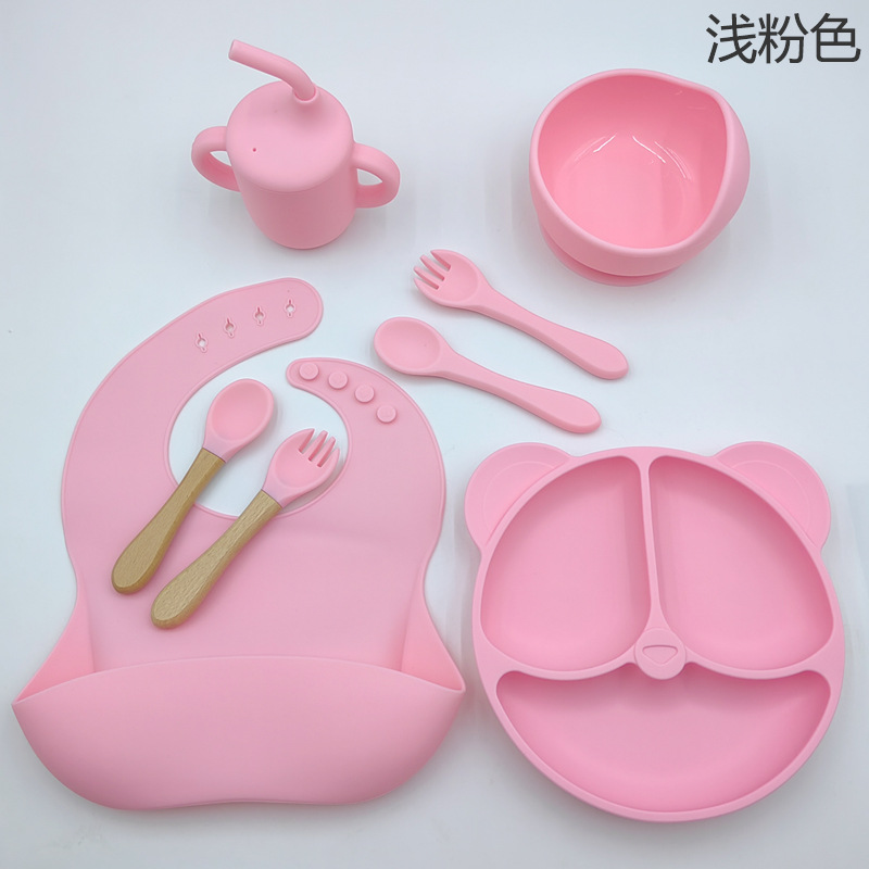 라이트 핑크 8 피스 세트