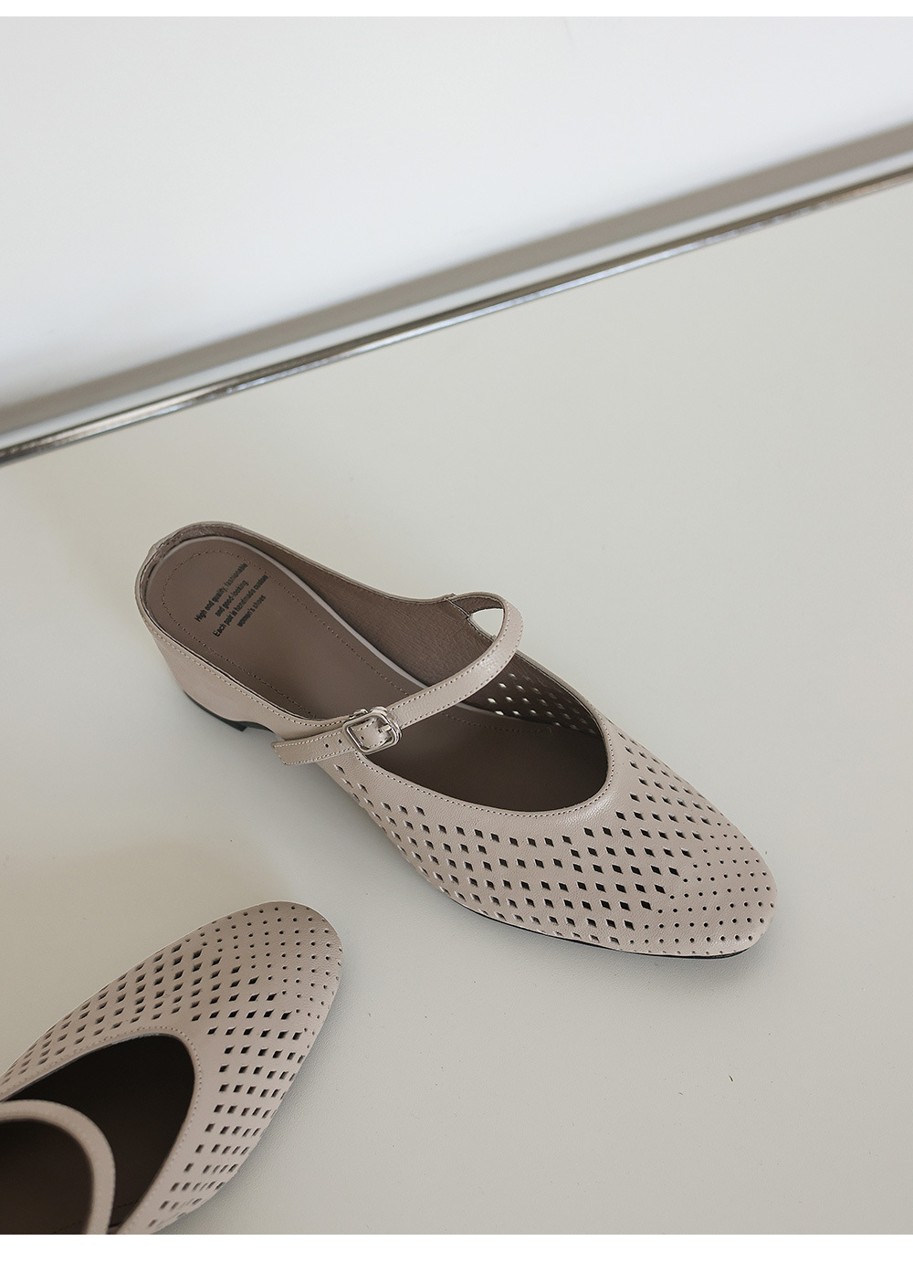 Sandal cao gót nữ hở mũi quai ngang gót 6 cm — đen chi tiết 22