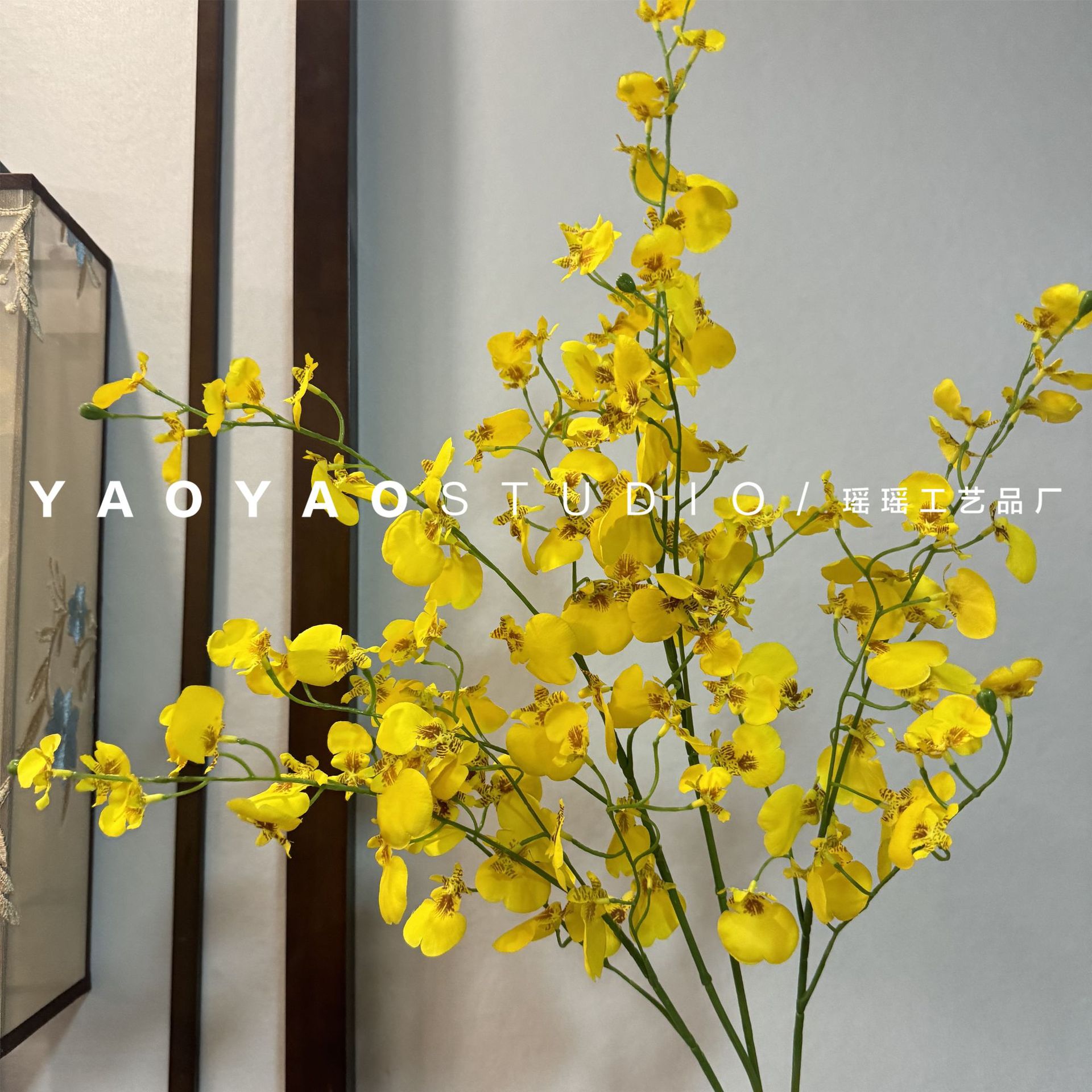 Realistic dancing decorative flowers for home use, photography props 5