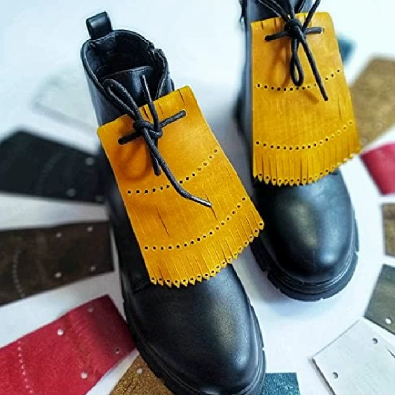 Открытый обувь защитная обувь язык Европейский ветер шнурки пыль кожаная обувь маска