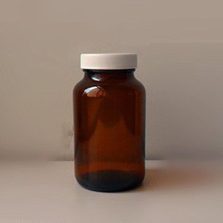 200ml玻璃瓶棕色广口瓶大口保健品三七瓶虫草片剂胶囊