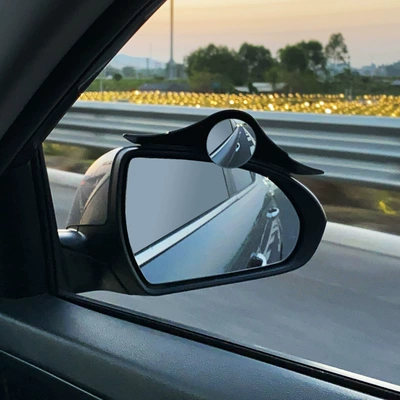 Car Rearview Mirror Rain Eyebrow Large field of view rear view auxiliary mirror