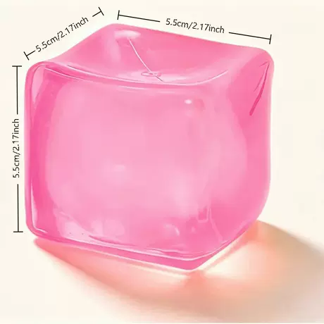 5.5 pink ice cubes [opp bag]