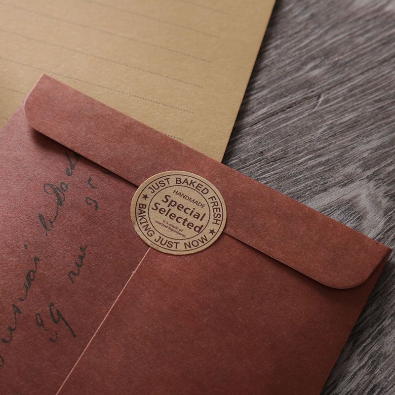 信封信纸风复古情书手写浪漫ins小众设计感简约张信封式套装跨境