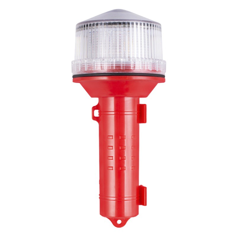 Luz de Señal de Navegación Solar Intermitente Tricolor