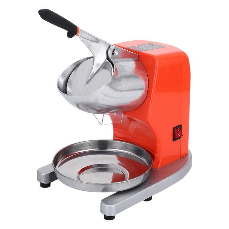 Double-Knife Ice Crusher Commercial Snowflake Shaved Ice Milk Tea Shop Household High-Power Ice Machine Mixing Smoothie Machine