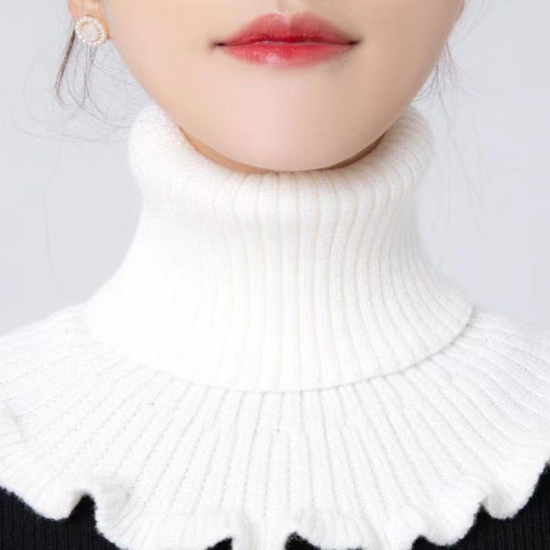 성인용 스카프-화이트