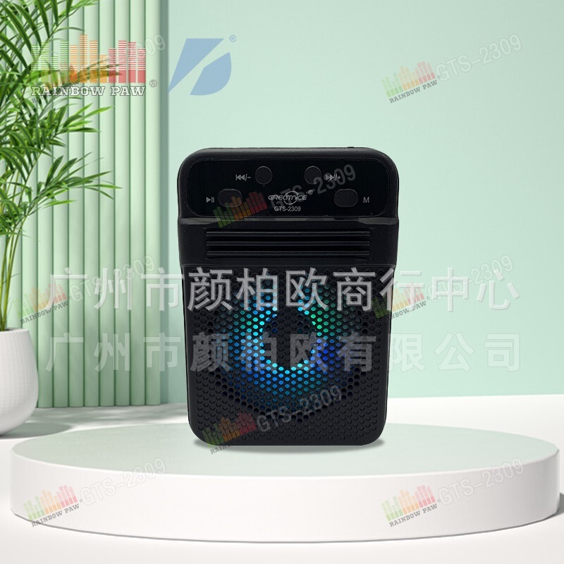 Kts Factory Wholesale Gts Series Gts-2309 Outdoor Portable Single 8inch Wireless Bluetooth Speaker