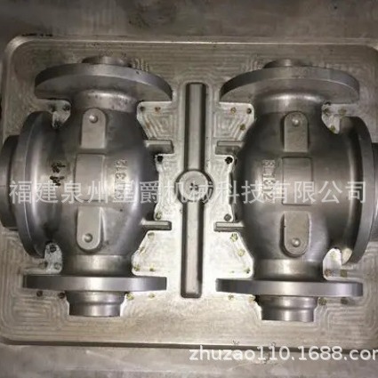 泉州 轴承座模具  叠模模具对夹式蝶阀模具  不锈钢精铸  连杆