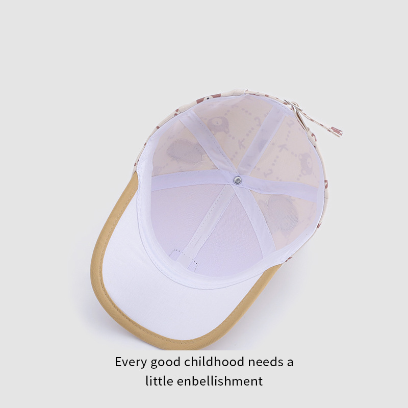 Sombreros infantiles primavera y otoño sombreros de béisbol para niños 2024 nuevo sombrero de sombra para niños encantadores