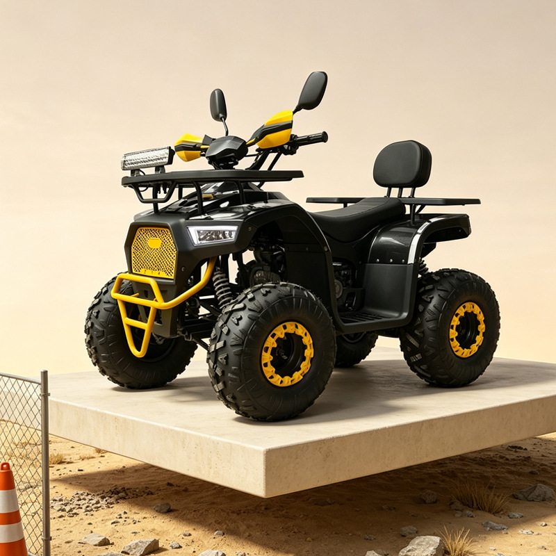 Atv Beach Bike 125Cc Gasoline Model Beach Motorcycle Four-Wheel Off-Road Motorcycle All-Terrain Mountain Off-Road Vehicle