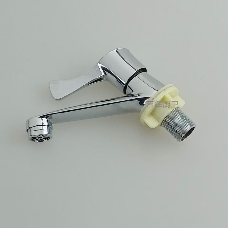 Zinc alloy single-cooling faucet, bathroom washbasin quick-opening countertop small faucet, household universal faucet manufacturer wholesale undefined