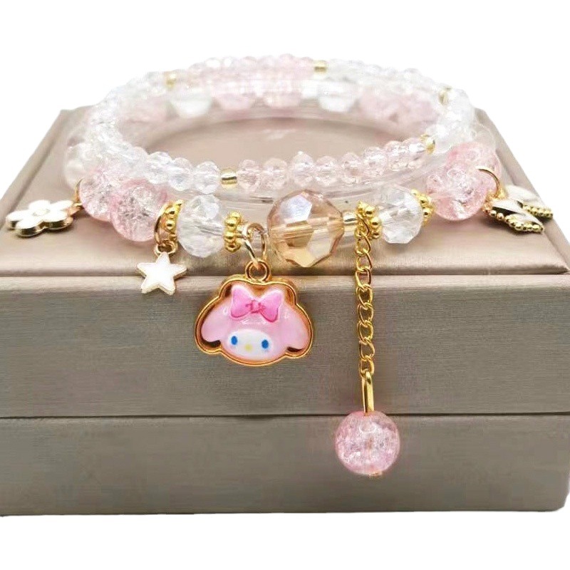 Pulsera para niños pulsera colgante de niña linda Niña Accesorios de dibujos animados con cuentas pulsera de joyería pulsera mismo estilo