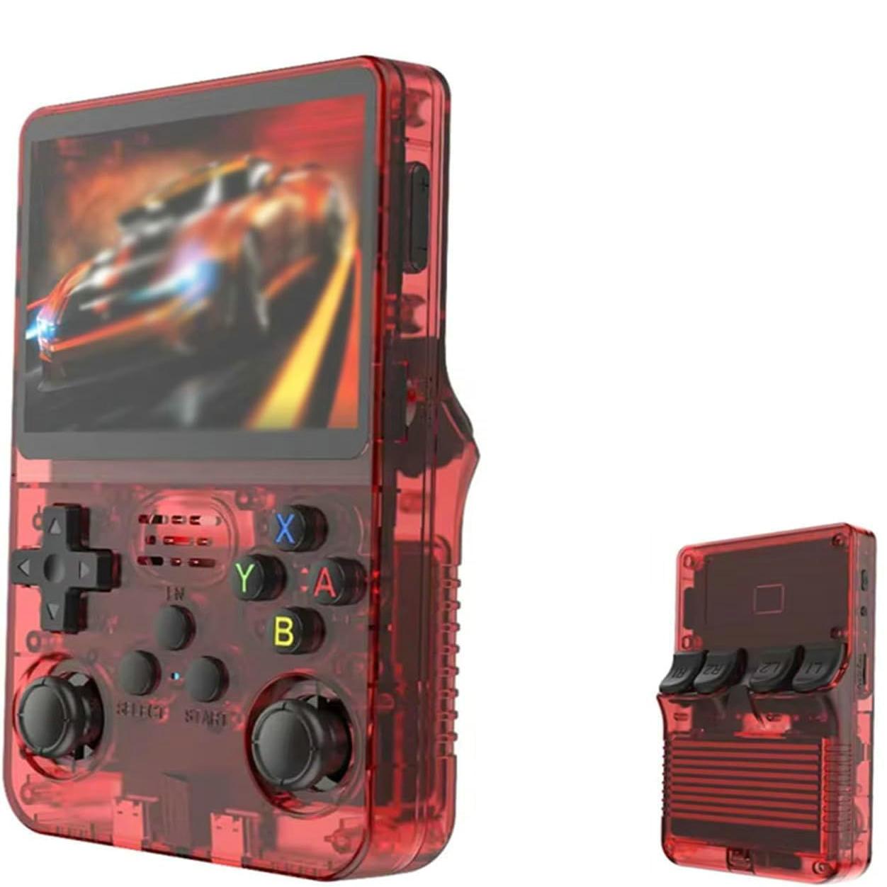 Consola de juegos portátil R36S, consola de juegos retro nostálgica, arcade todo en uno, portátil, tipo PSP, de código abierto