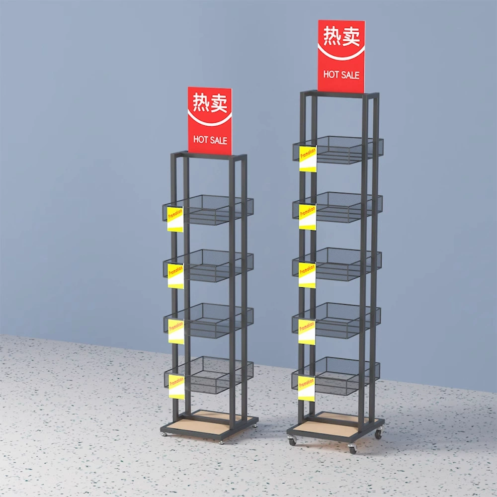 Стеллаж для косметики в аптеке, выставочный стенд для масок, мобильная стойка для супермаркета и магазина шаговой доступности.