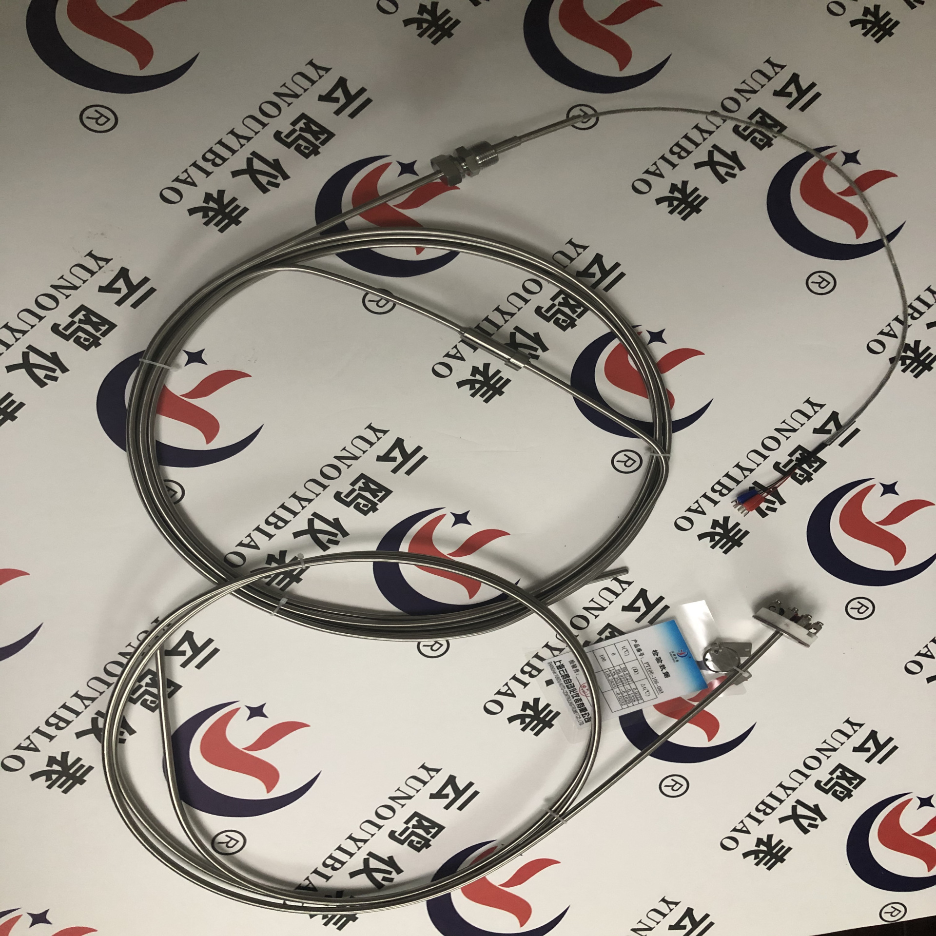 WZPK-531固定卡套法兰铠装热电阻WZPK2-564WZPK-535S