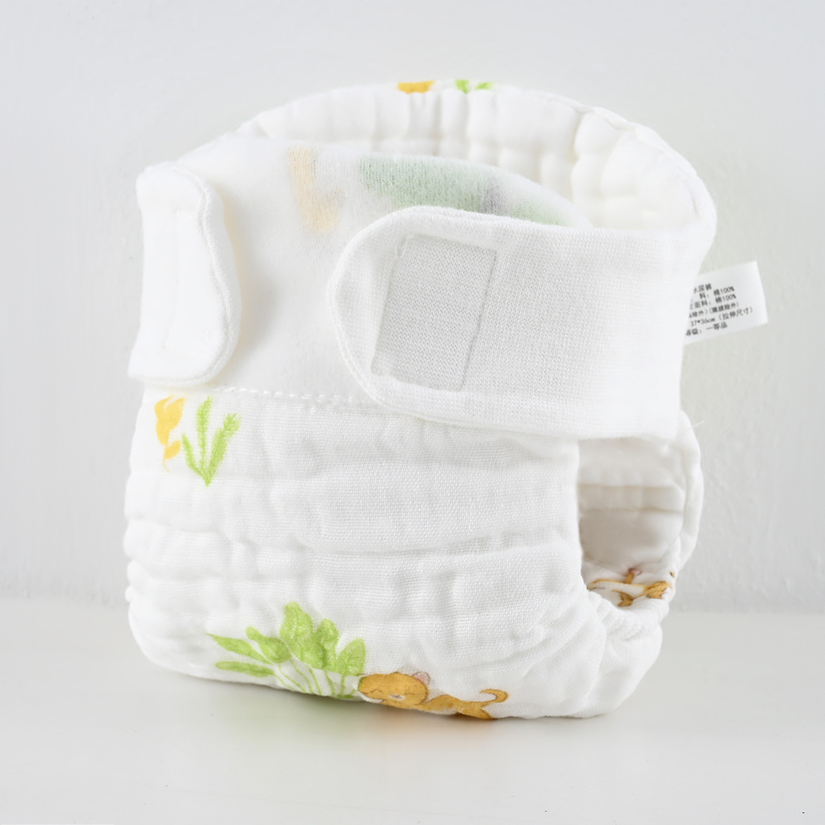 Pañales de gaza, pañales de algodón recién nacidos, pañales de bebé lavables, pantalones de verano