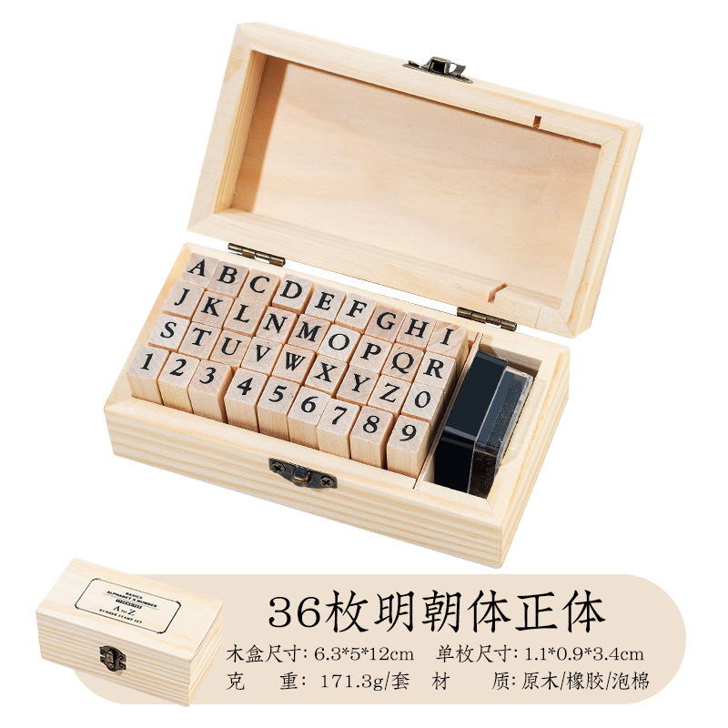 36 piezas de tipo cuerpo de la dinastía A-Ming