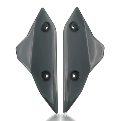 of the front windshield and side – Motorcycle front windshield - side-windscreen-gray