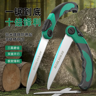 Portable Folding Saw for Home Use, Small Handheld Saw for Cutting Wood and Trees, Manual Saw