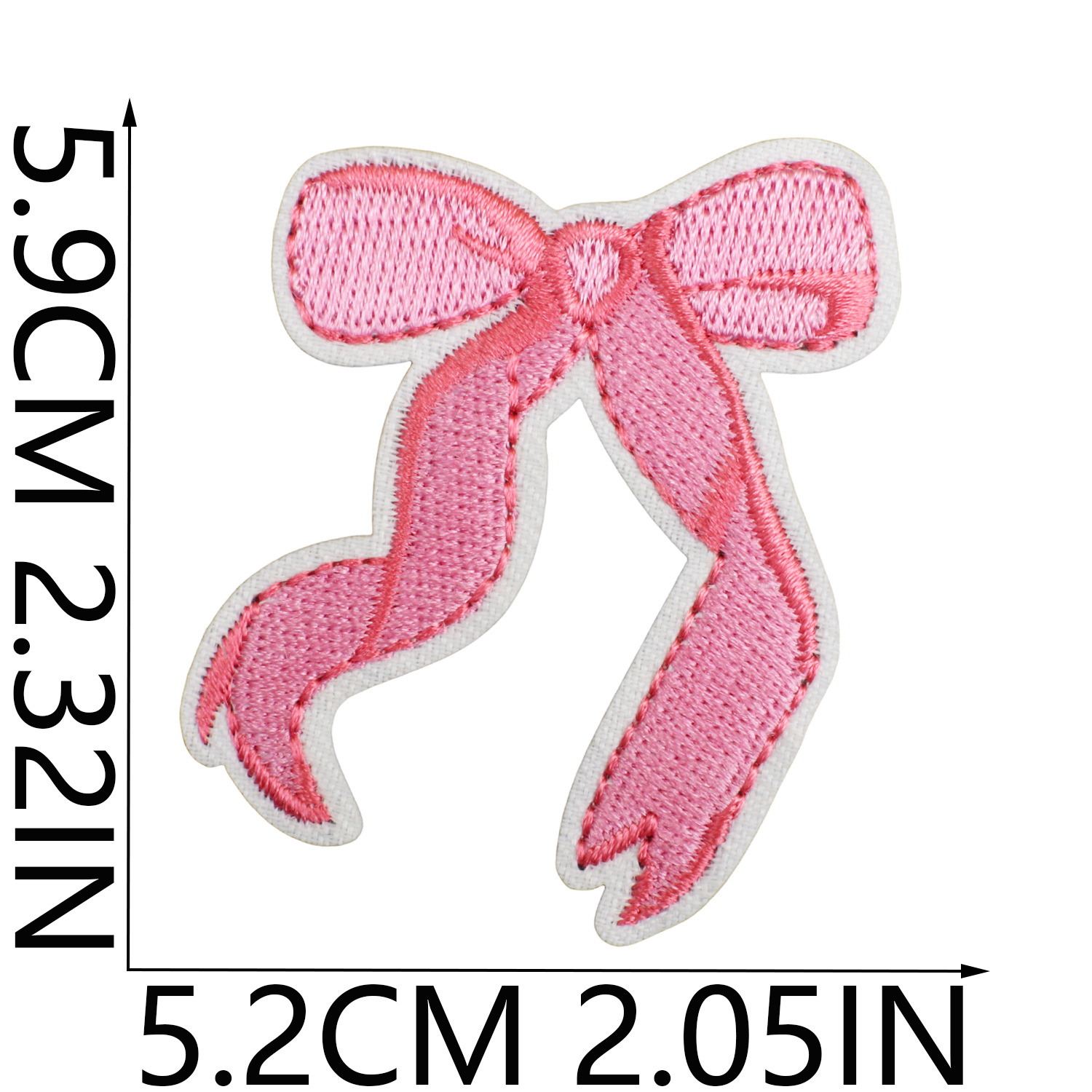 3g Weight Clothing Sticker Patches Classification 1 Piece Quantity Dacron thread Material Bow Knot Pattern Casual, Elegant, Lady Style Embroidery Craft 1 Piece Casual Elegant Lady Bow Knot Dacron Thread Clothing Sticker Patches 7