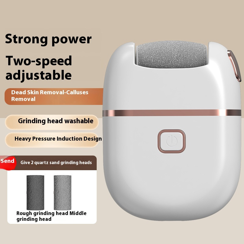 国境を越えた新しい電動フットグラインダー充電式家庭用足の角質とカルスを除去するペディキュアマシン電動フットグラインダー|undefined