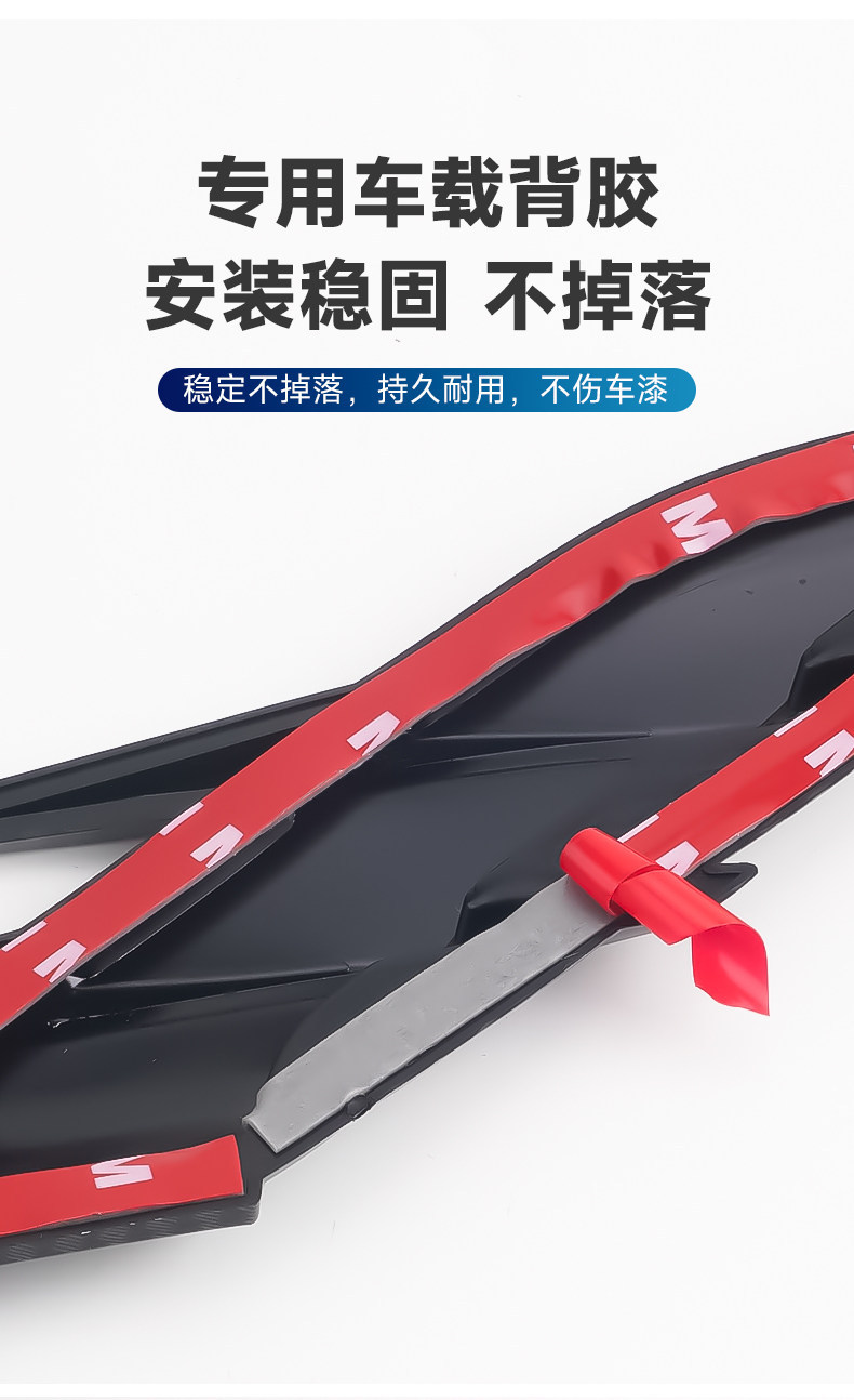 Car Fender Modification Universal Imitation Shark Side Vent Modification Car Sticker Realistic Air Vent Fender Decoration Sticker