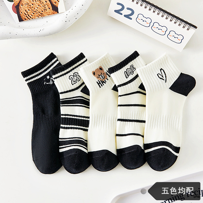 PD407 【Calcetines de mujer 23 oso】