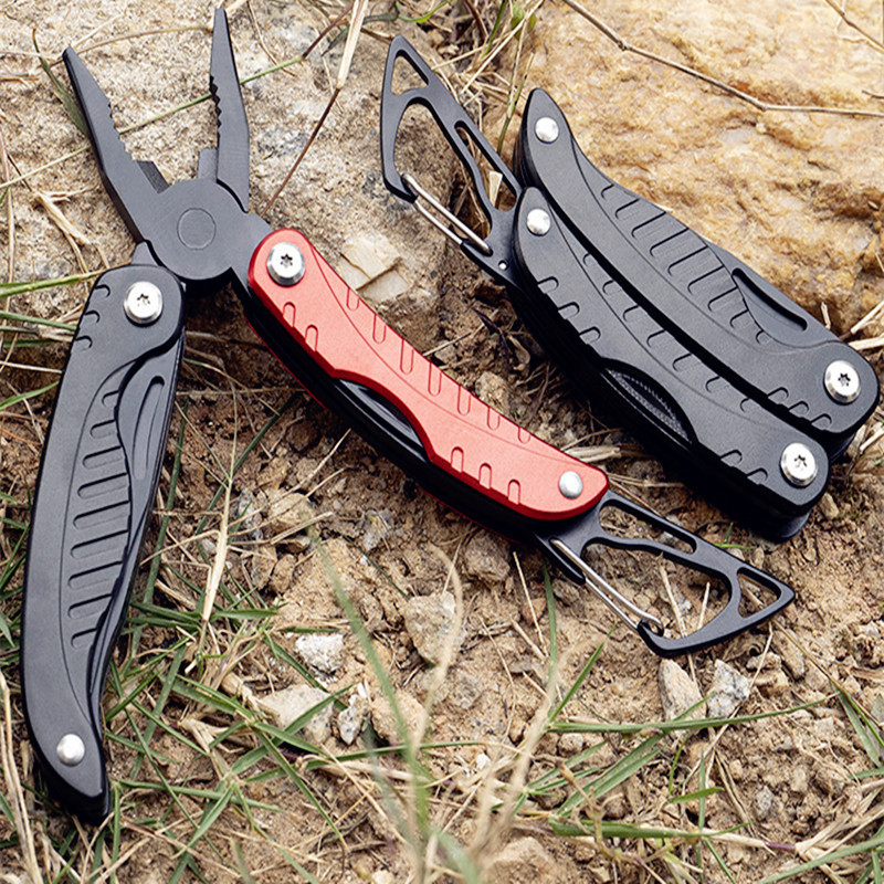 户外钳子不锈钢多功能工具 edc钳折叠多用钳子便携式刀钳组合工具