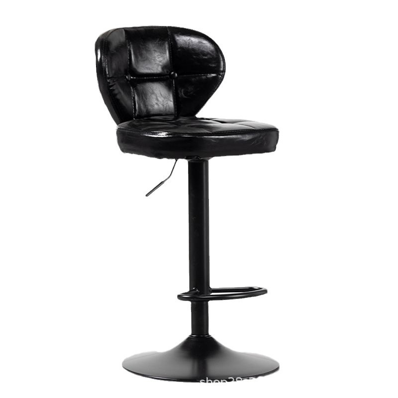 Sillas de bar elevables taburetes altos sillas giratorias caseras modernas minimalistas bar bar de recepción barbería comercial