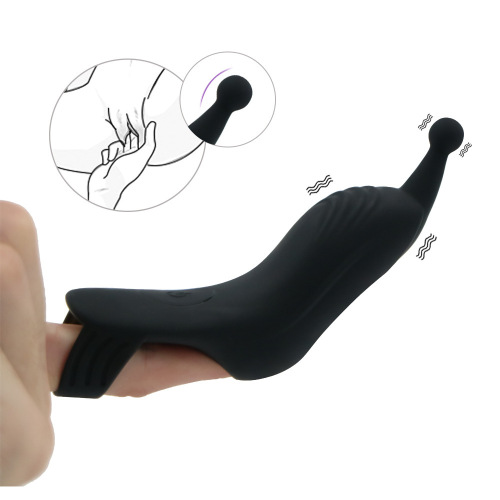 震动手指套扣扣G点震动套女用按摩AV自慰器 成人情趣用品外贸震动