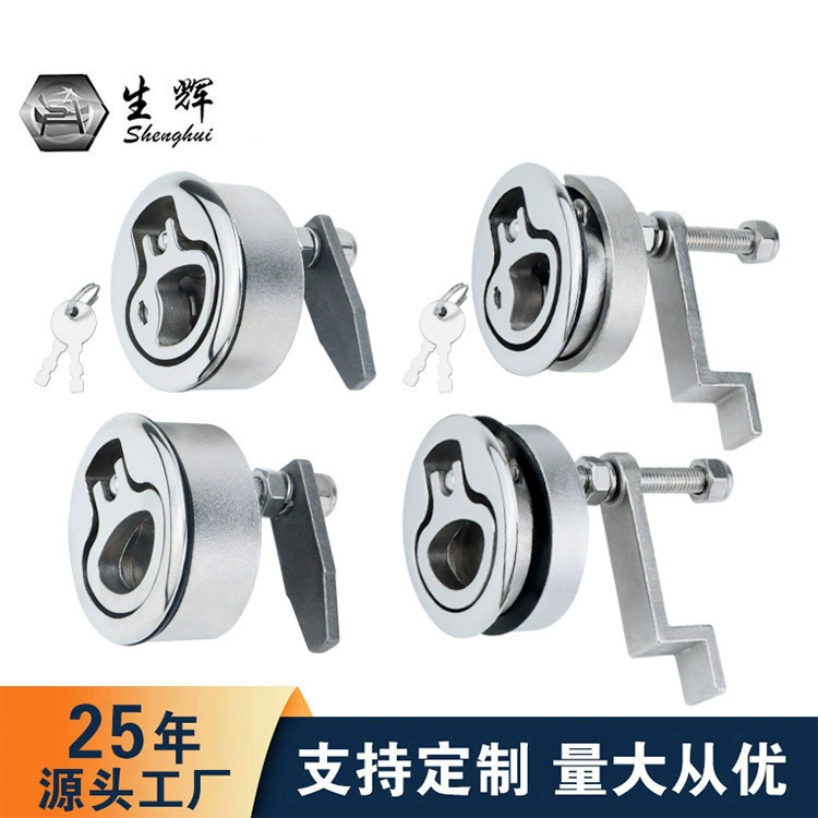 Угловой код замок новый стиль с прокладкой лодки яхта палуба замок с ключом красная точка замок 316 из нержавеющей стали вставка