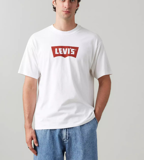 2025欧米ファッションクロスボーダー夏新作トレンドLevi「s高品質男女同モデルtシャツプリント|undefined