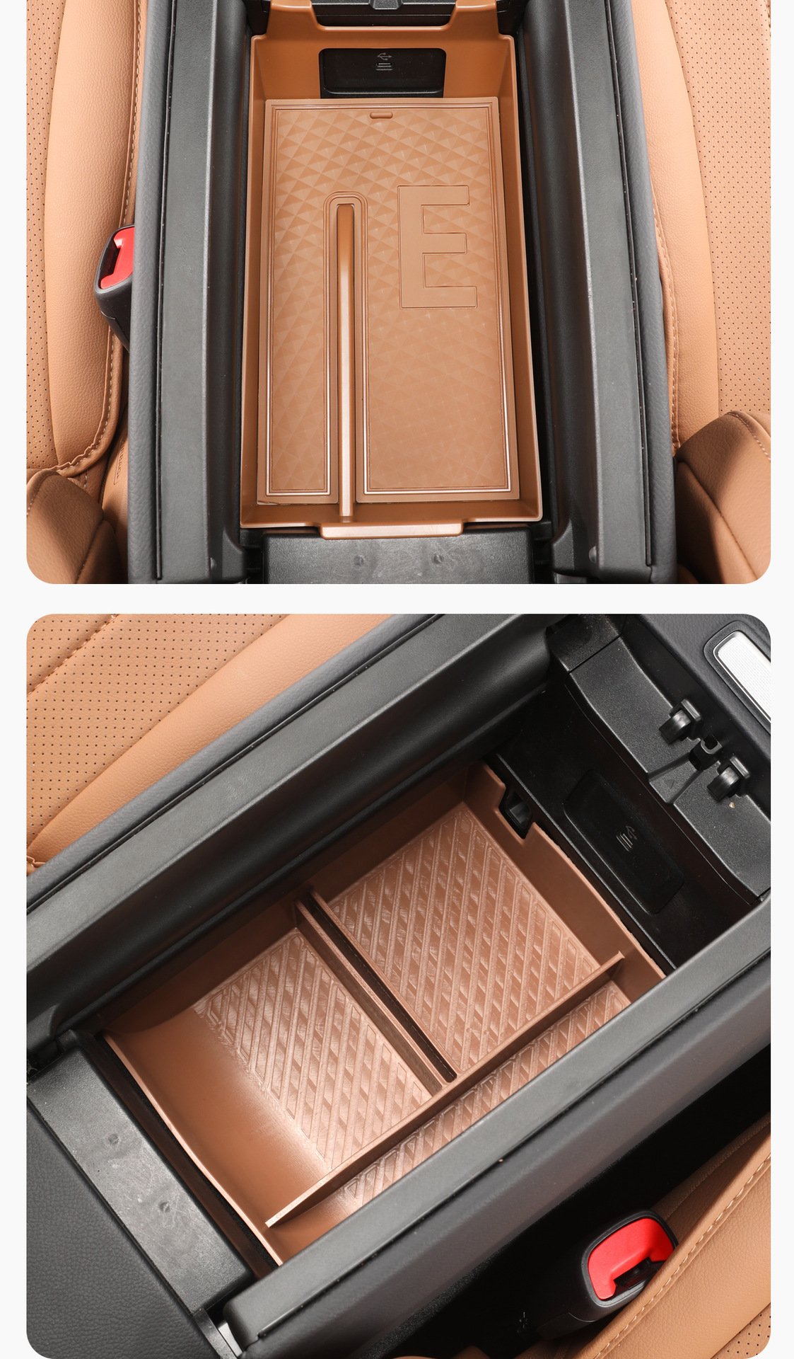 Mercedes-Benz GLC260 new C/E-class E300L central control armrest box storage box storage interior decoration supplies